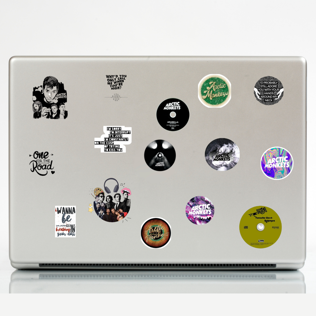 30 adet Rock Arctic Monkeys Sticker Seti-Arctic Monkeys Etiket Seti