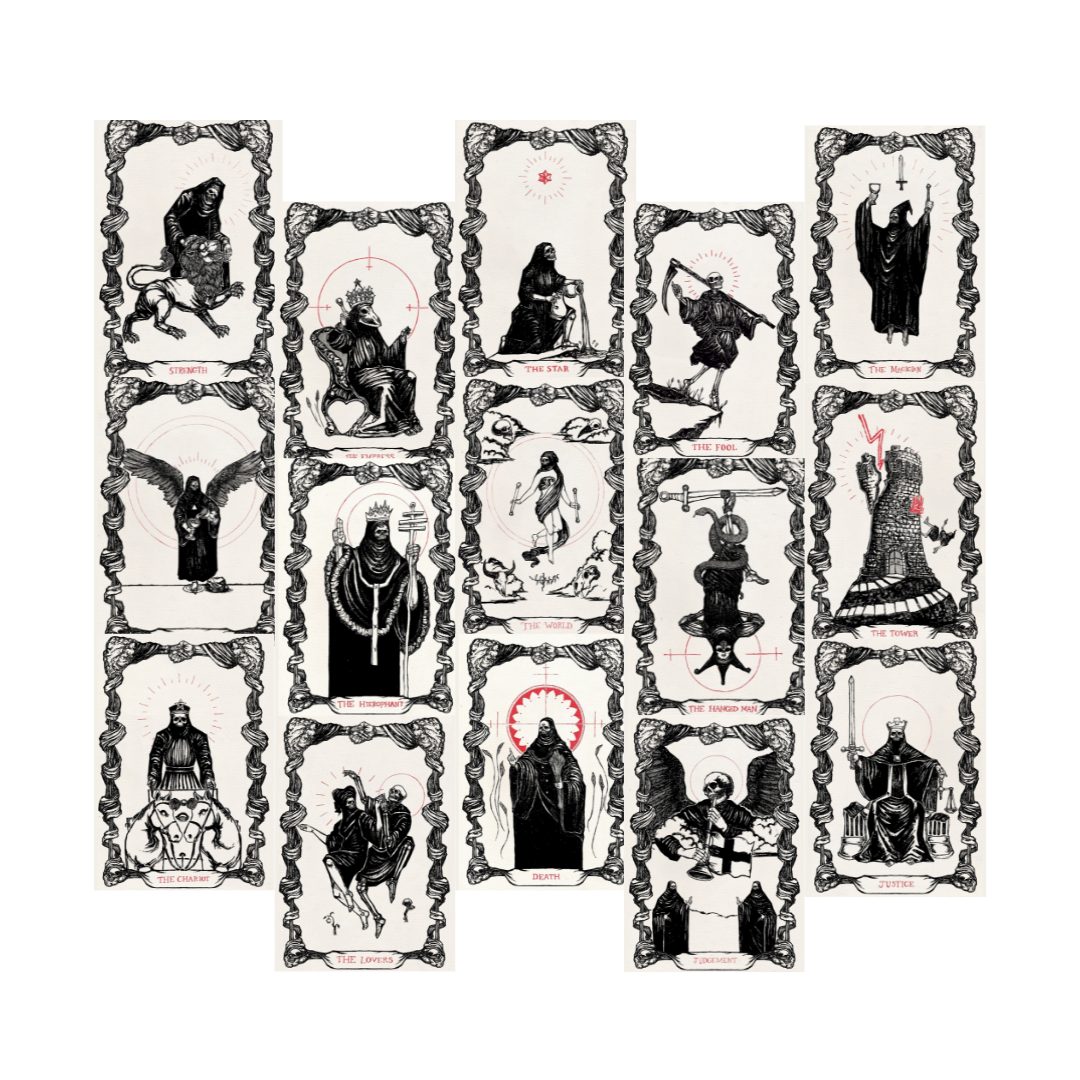 Orora Gothic Tarot Duvar Kağıdı Seti